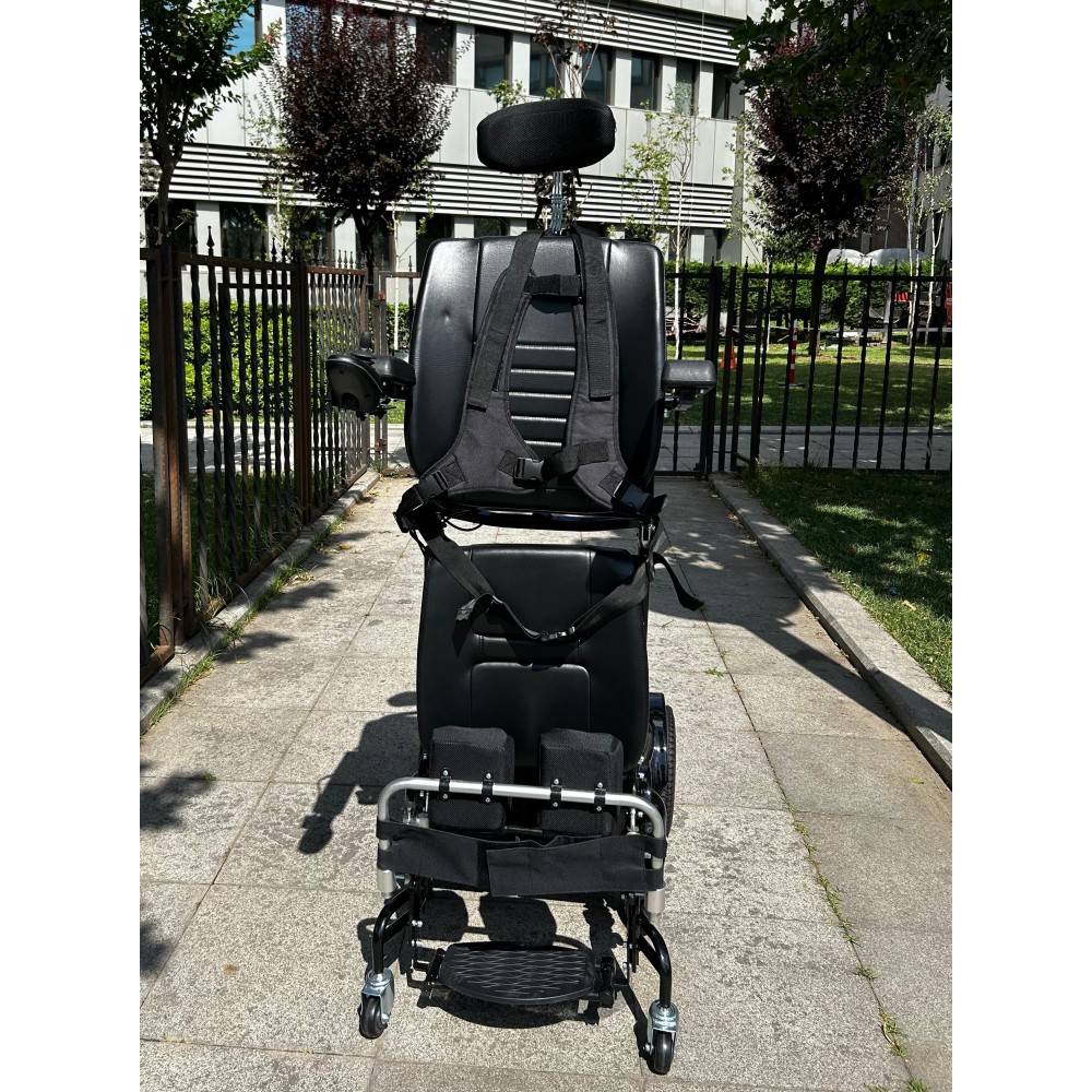 Poylin P302 Ultra Lüks Ayağa Kaldıran Akülü Tekerlekli Sandalye,Poylin,P302 